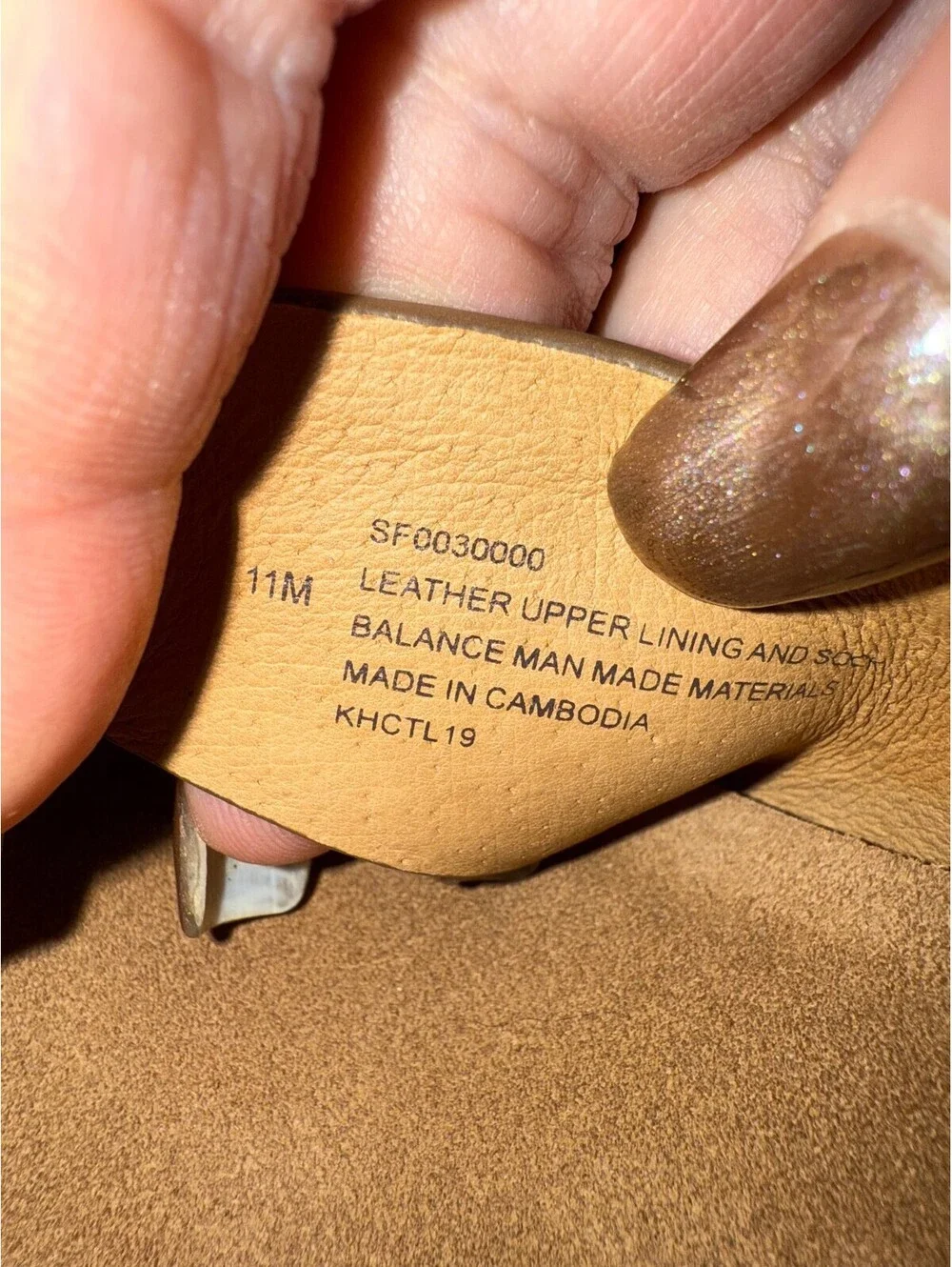 Söfft Women's Cognac Leather Wedge Sandals Size 11M Tan